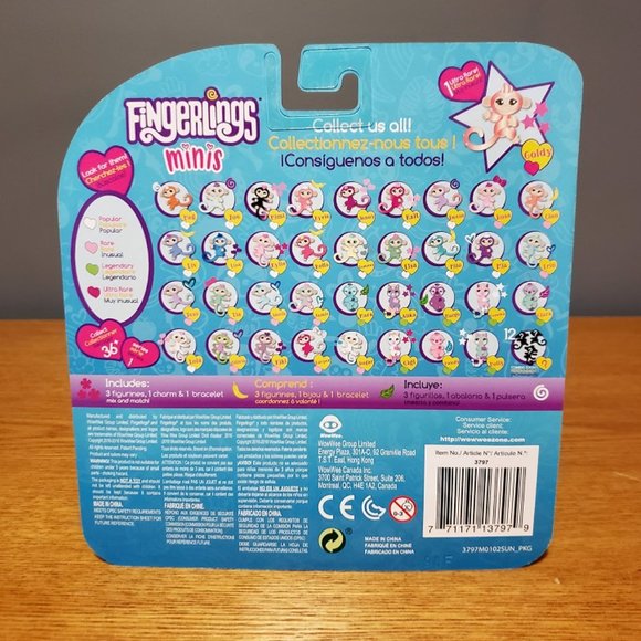 Fingerlings Minis Banana Blister Series 1 - Elsa - Picture 2 of 3